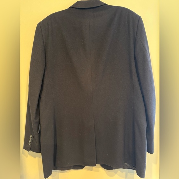 JOS A BANK NAVY 100% CASHMERE 2 BUTTON BLAZER 46L - Picture 5 of 10